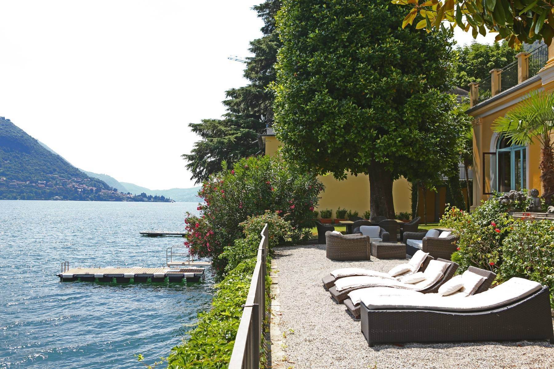 Single Family Homes at Historic villa lake front Laglio, Como, Italy